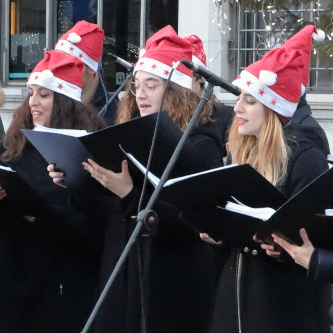Women Carol Singing